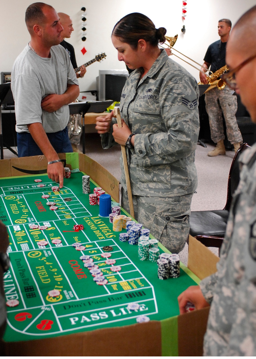 Airmen enjoy a taste of Vegas