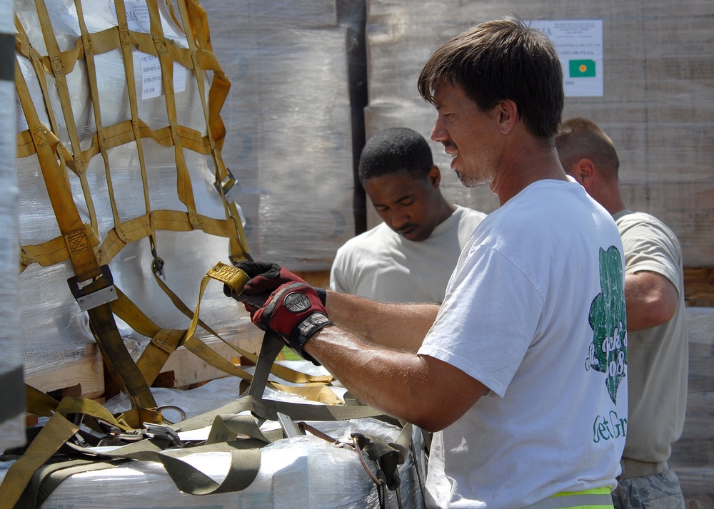 Hickam Air Force Base Humanitarian Relief for American Samoa