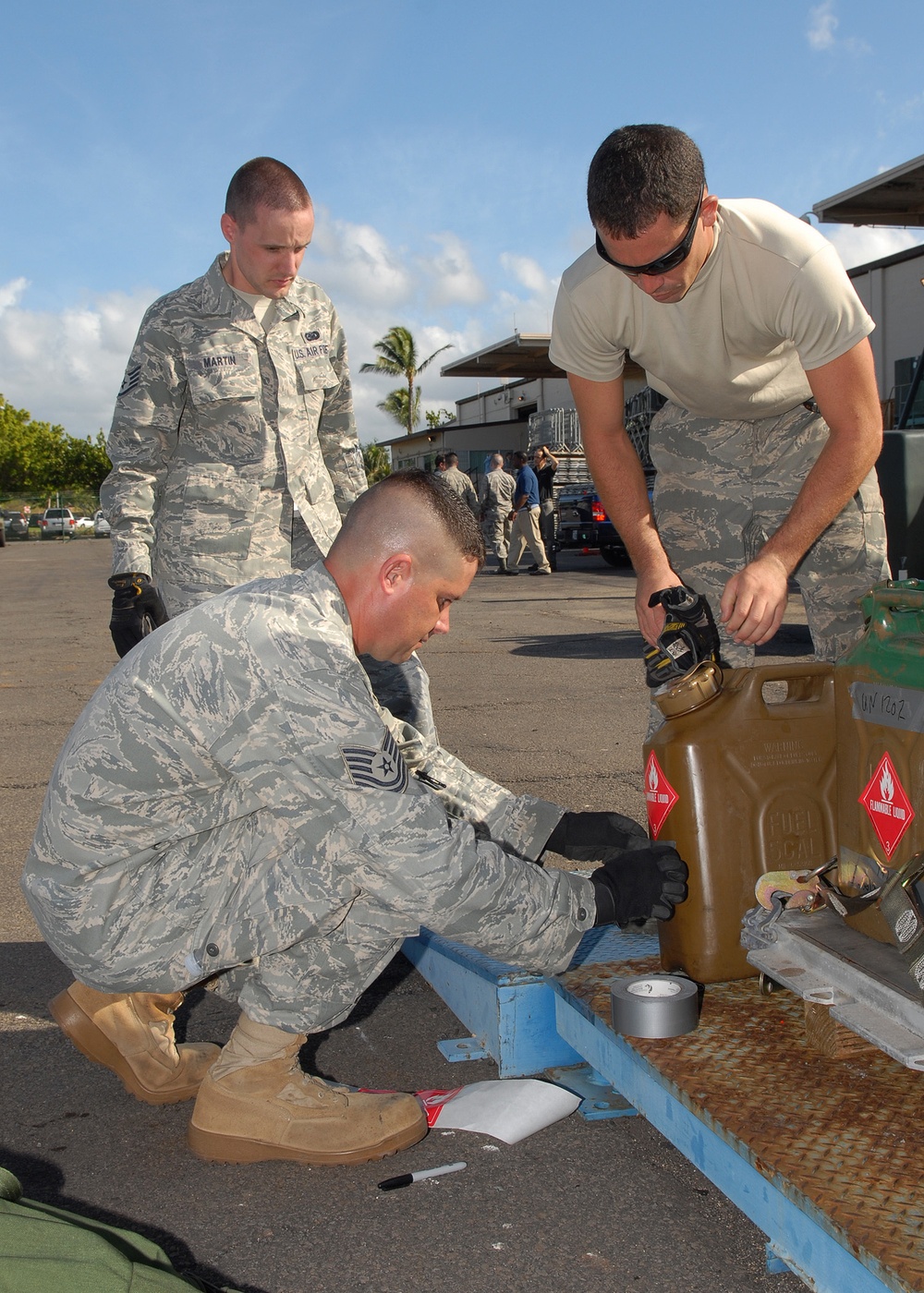 Hickam Air Force Base Humanitarian Relief for American Samoa