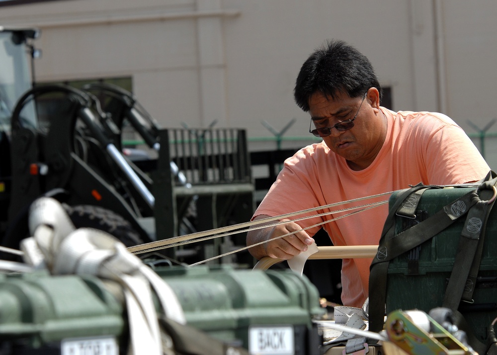 Hickam Air Force Base Humanitarian Relief for American Samoa