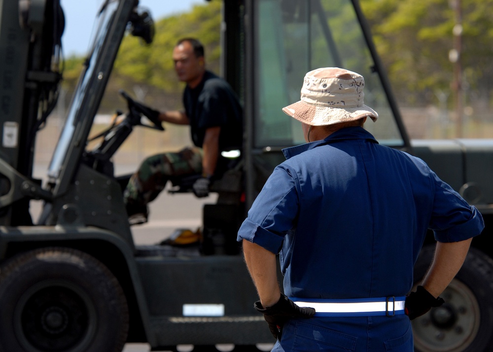 Hickam Air Force Base Humanitarian Relief for American Samoa