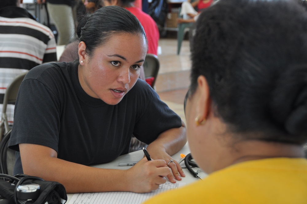 Medical Support for American Samoa Relief