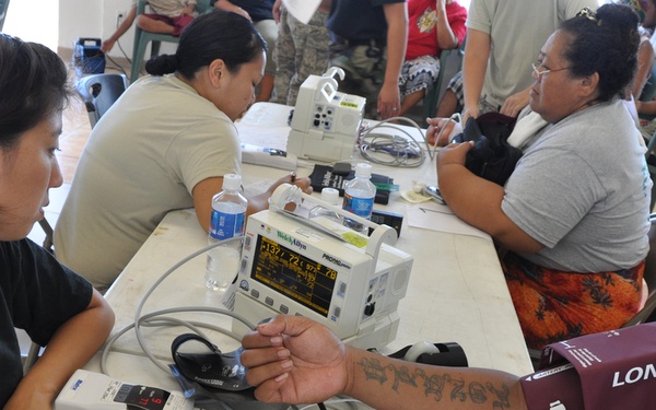 Medical Support for American Samoa Relief