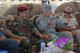 Cargo Transload Area improves security, commerce for Iraq