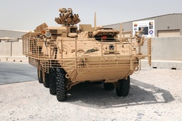 Strykers Adopt Desert Tan Color