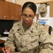 Administrative Marines Taking Care of Business for Multi-National Force - West