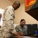 Administrative Marines Taking Care of Business for Multi-National Force - West