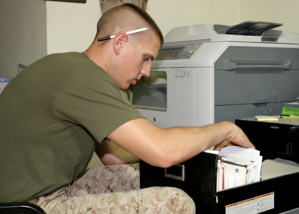 The 'keepers of Cold Steel' Maintain Marines' Primary Weapons