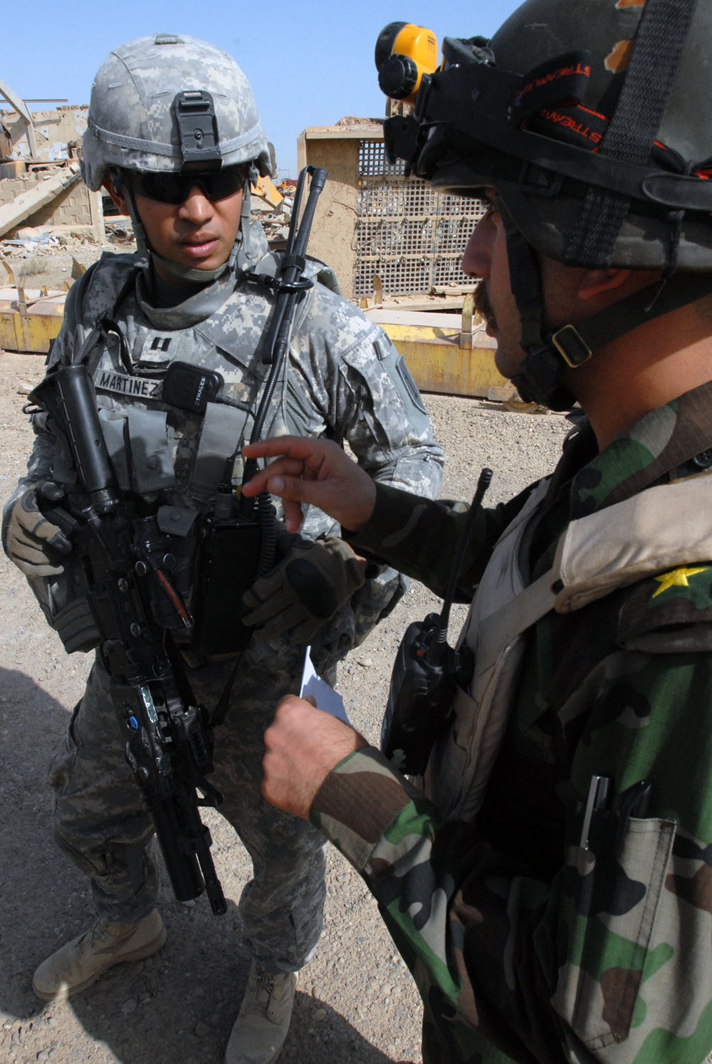 DVIDS - Images - MiTT, Iraqi Army patrol north Taji [Image 3 of 4]