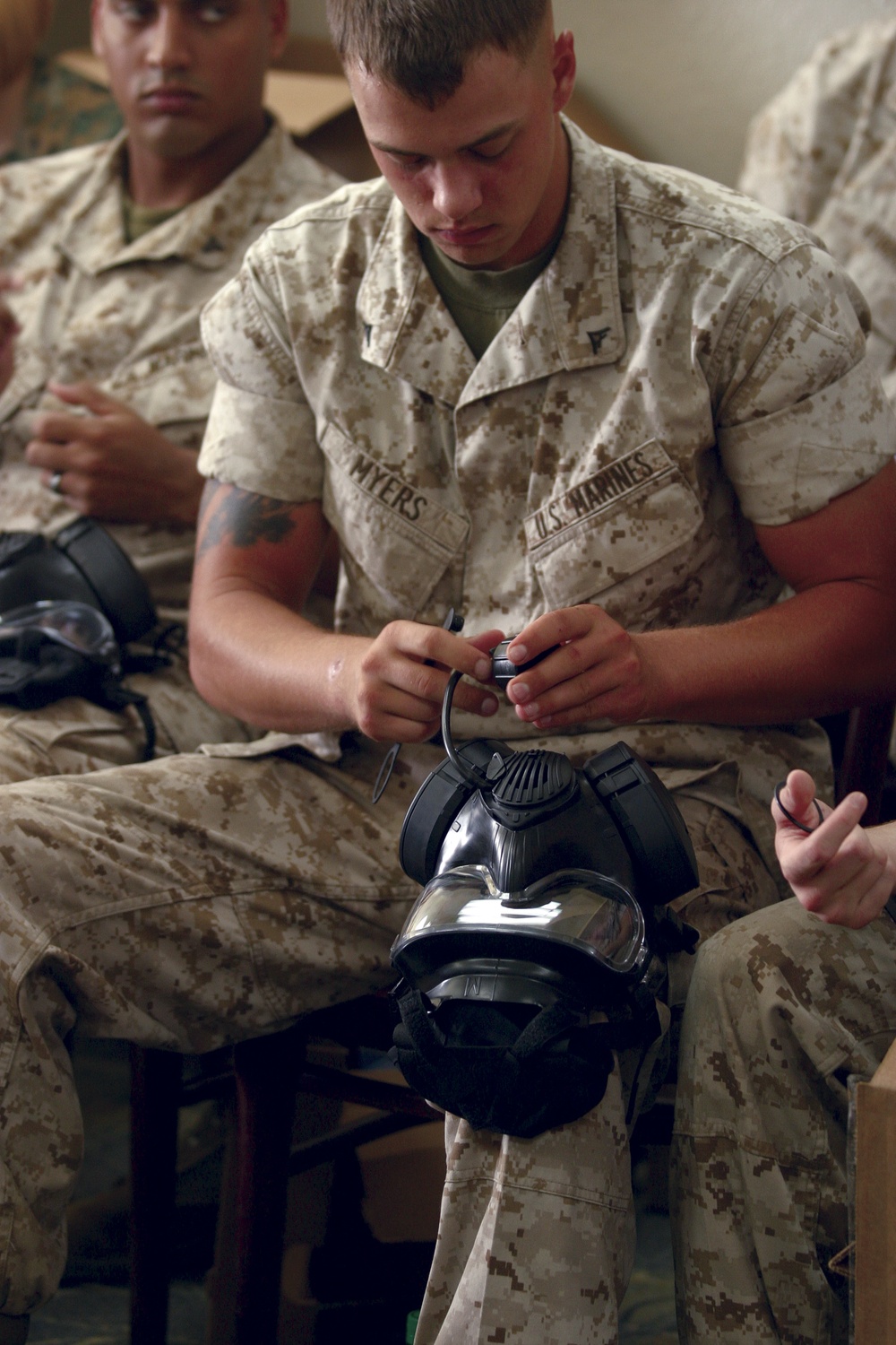 III MEF Marines on Okinawa, First MEF to Be Issued New M50 Gas Masks