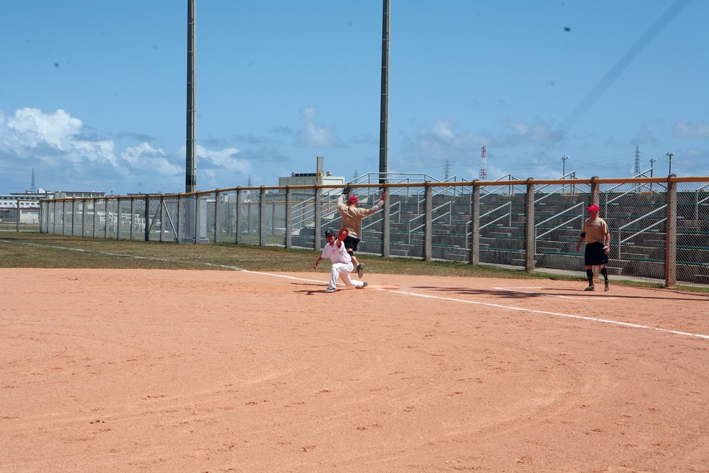 Softball Tournament on Okinawa Strengthens Bonds