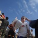 Food bag distribution in Mosul