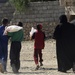 Food bag distribution in Mosul