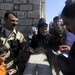 Food bag distribution in Mosul