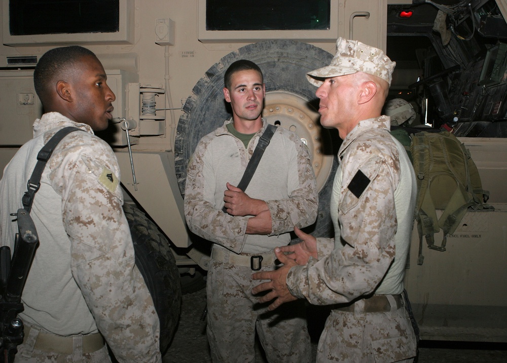 Motor Transport Sergeant Keeps His Marines on the Road ... to Success