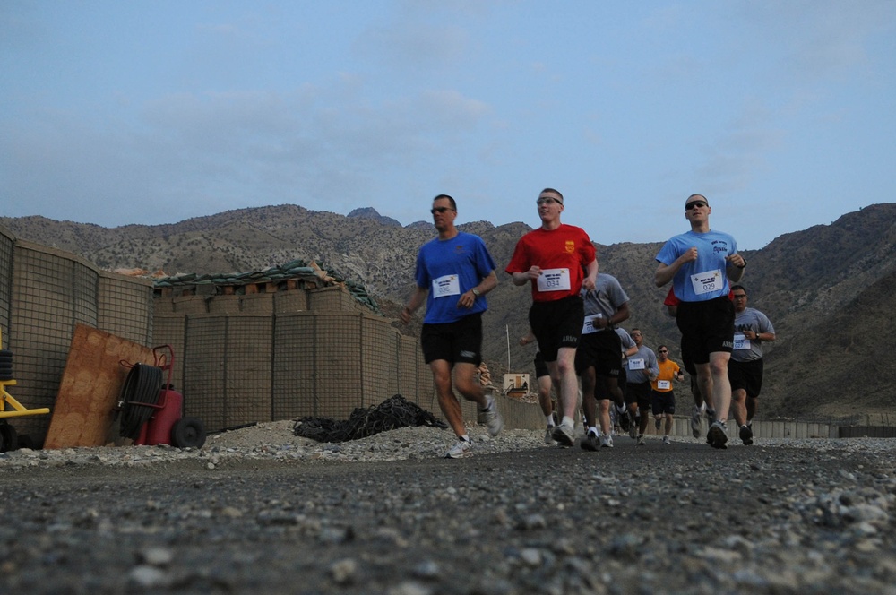 Bringing the Army 10-Miler to all Nuristan Troops