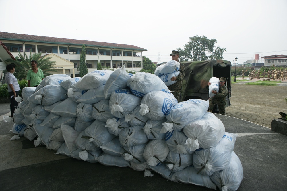 Various Donations Reach Philippines