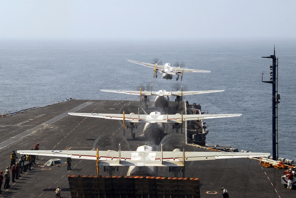 USS Nimitz conducts operations in Indian Ocean