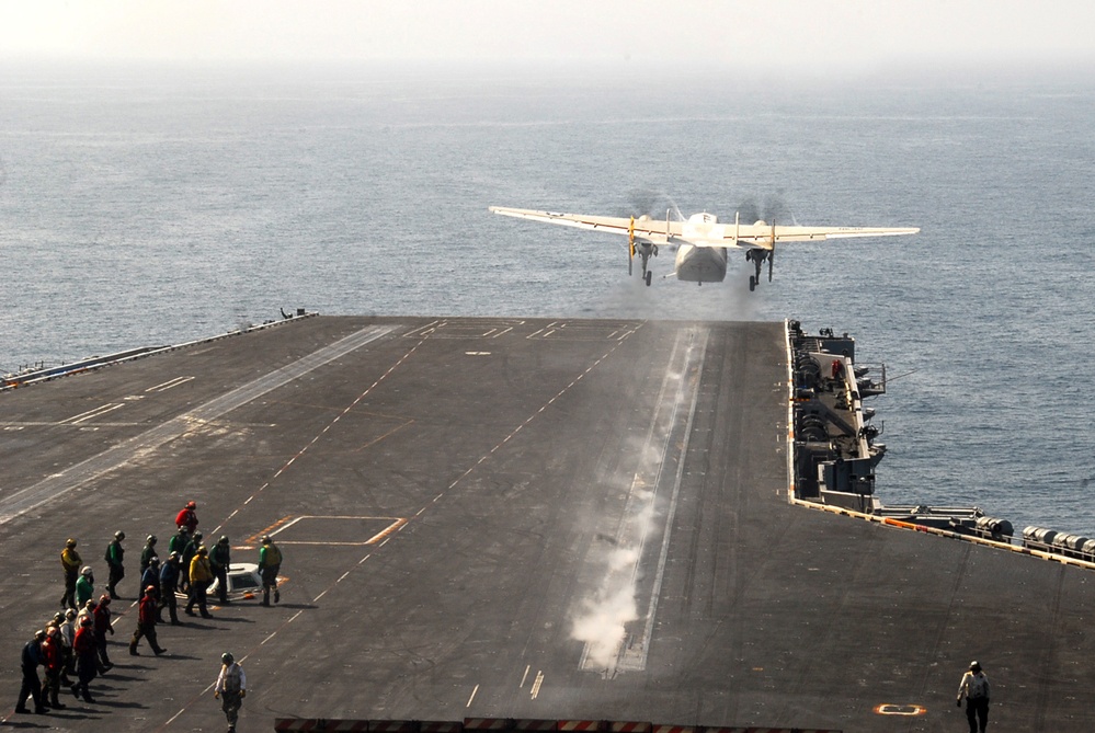 USS Nimitz conducts operations in Indian Ocean