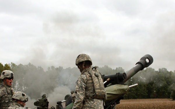 Field Artillery troops bring "boom" to Walk and Shoot exercise
