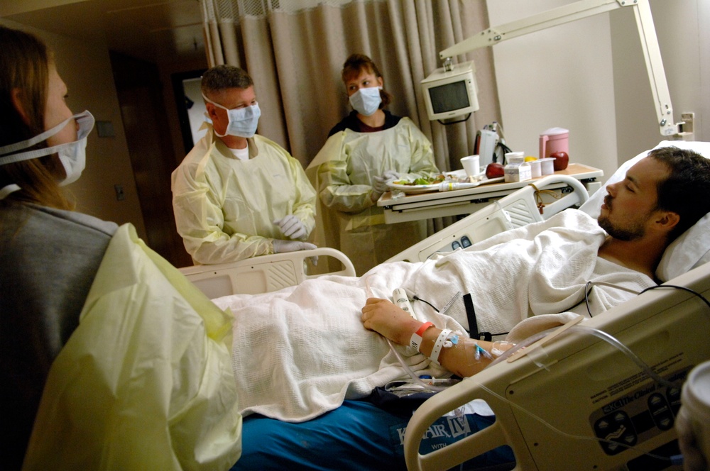 National Naval Medical Center visit