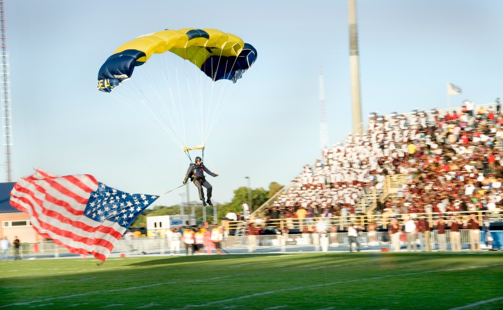 Navy SEALs visit North Carolina A&amp;amp;T State University