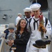 Carr Sailors return home from deployment