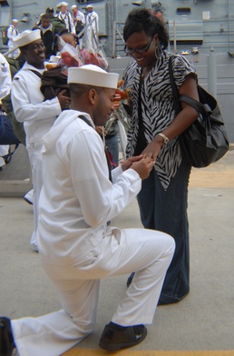 Carr Sailors return home from deployment