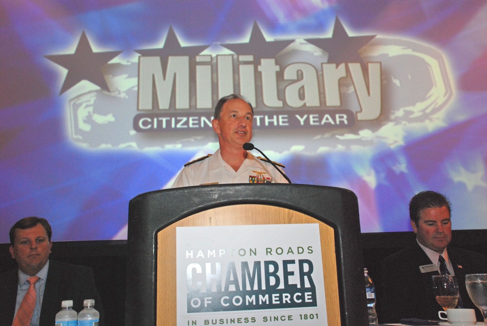 Submariner recognized as Military Citizen of the Year