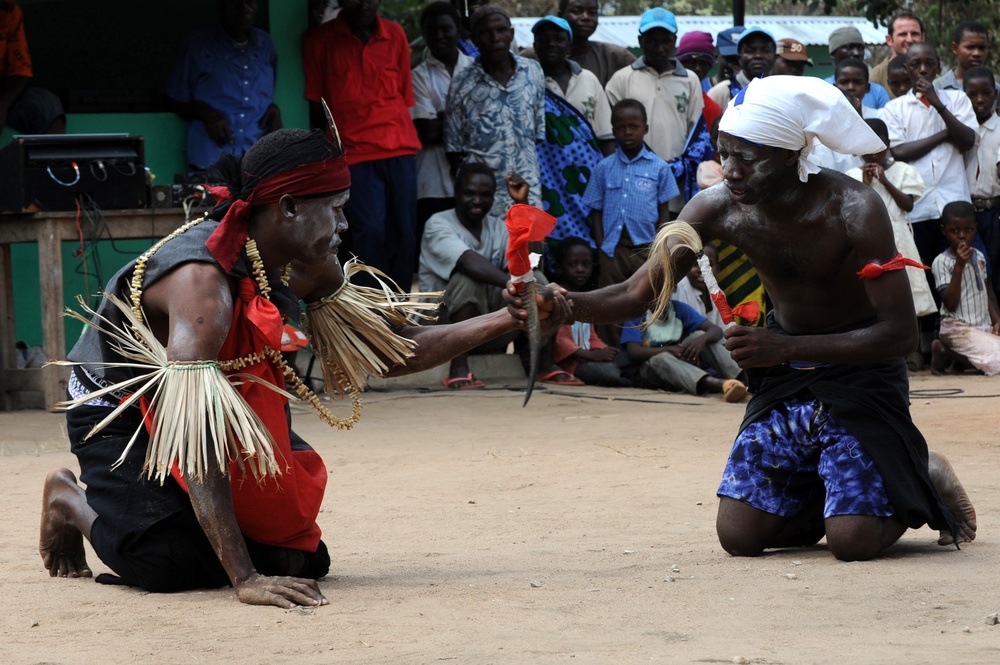 Health clinic dedication