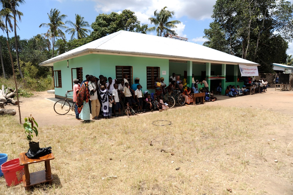 Health clinic dedication