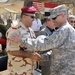 U.S., Iraqi soldiers attend soccer game