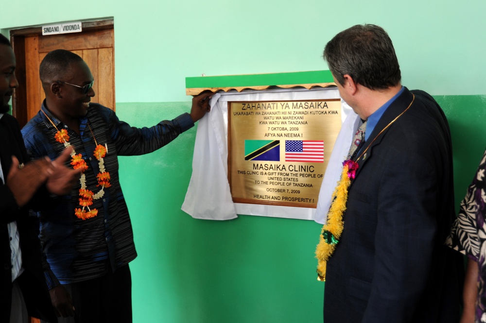 Health clinic dedication