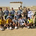 U.S., Iraqi soldiers attend soccer game