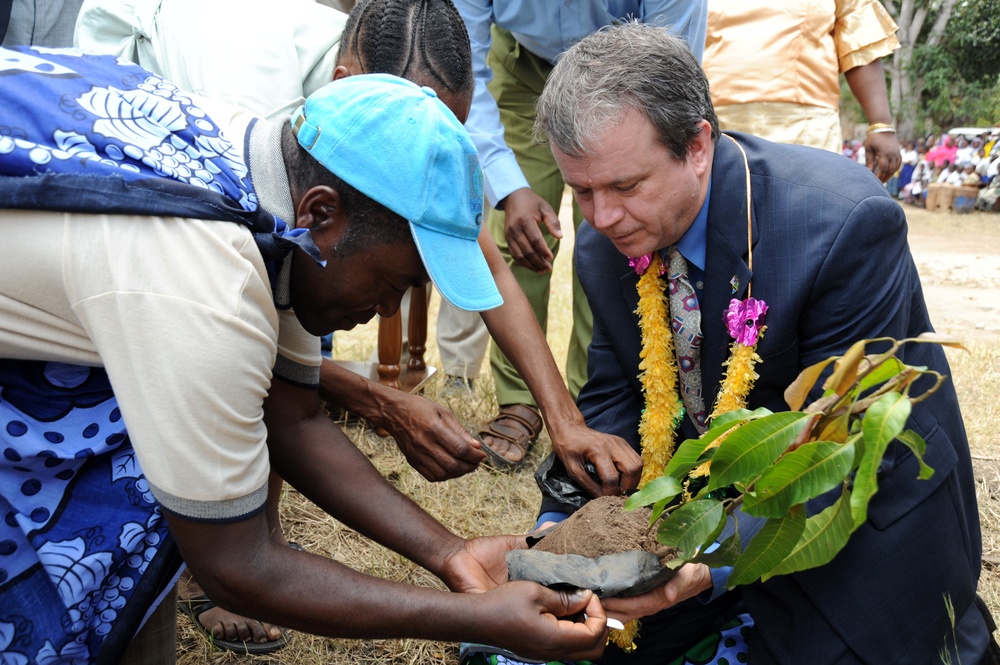 Health clinic dedication