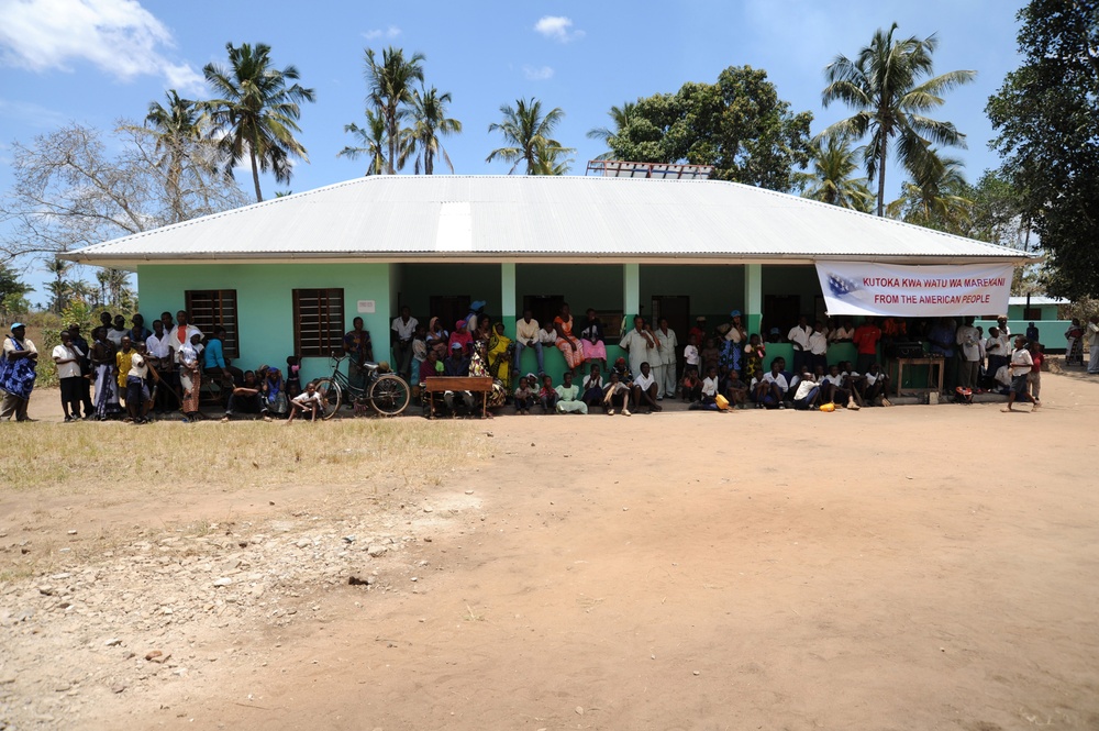 Health clinic dedication