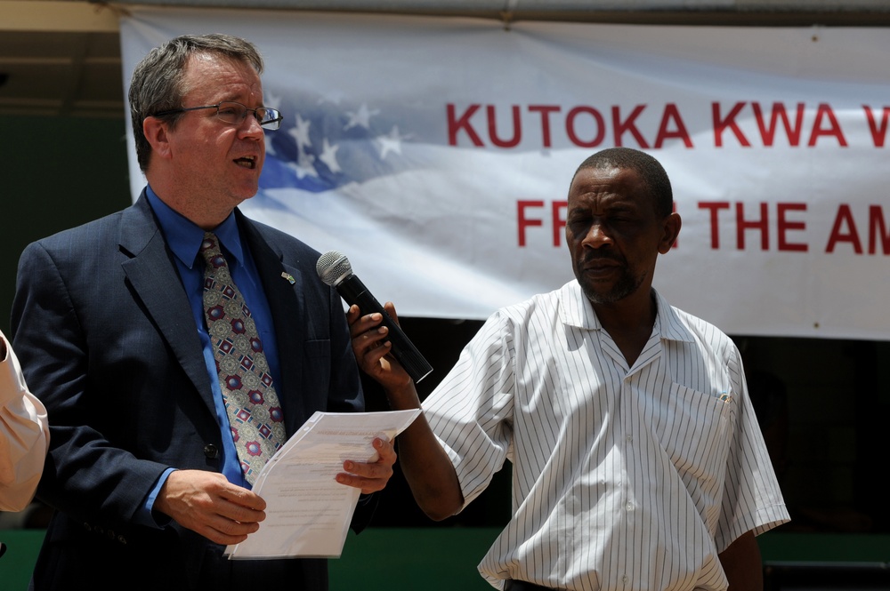 Health clinic dedication