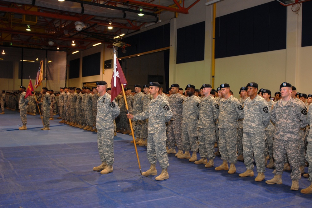 702nd Brigade Support Battalion Reflagging Ceremony