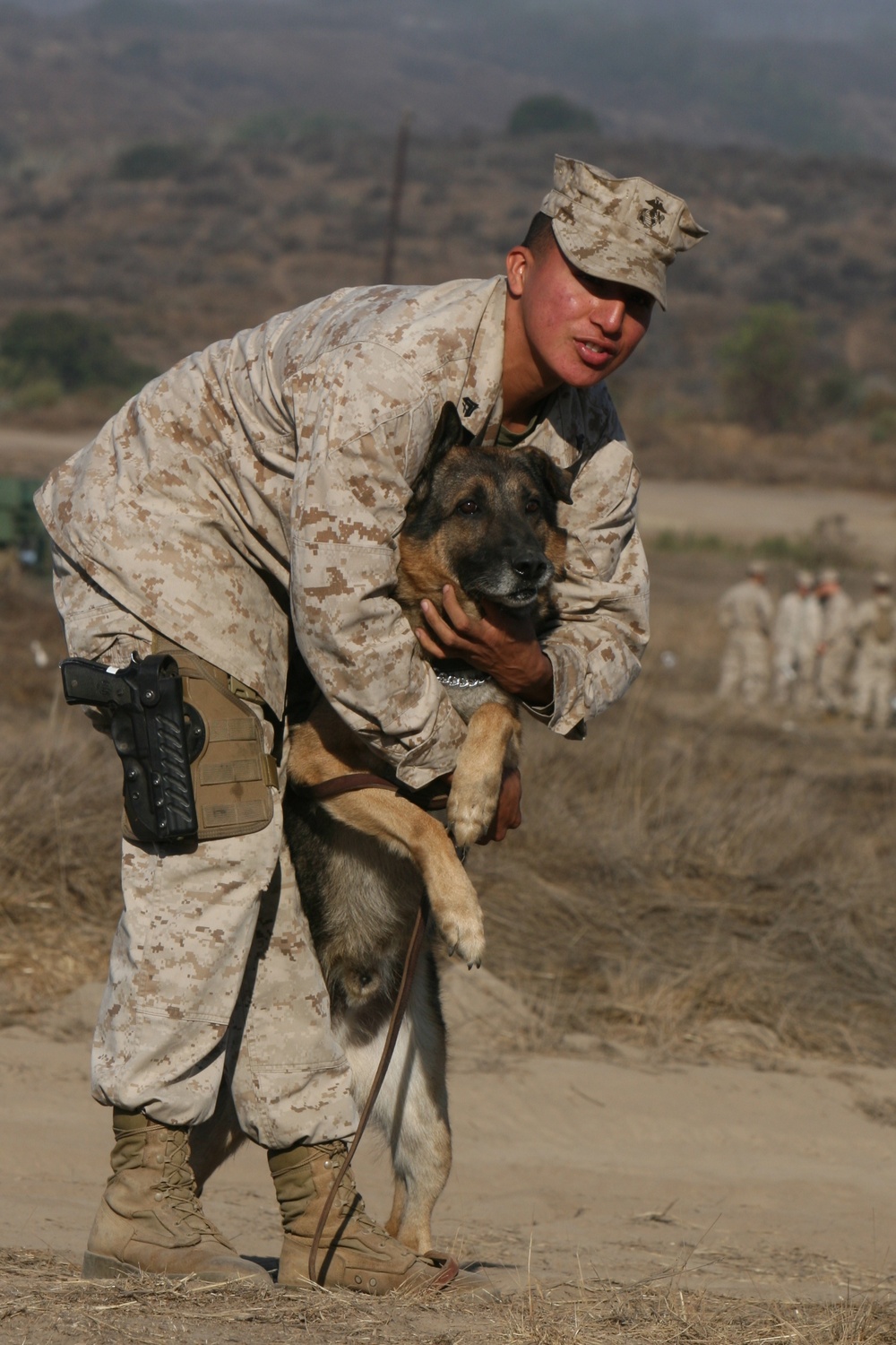 Working Dogs Keep Marines Safe