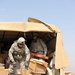 U.S. troops help stock Radwaniyah clinic
