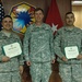 Non-commissioned officers re-up in Iraq, families watch from home