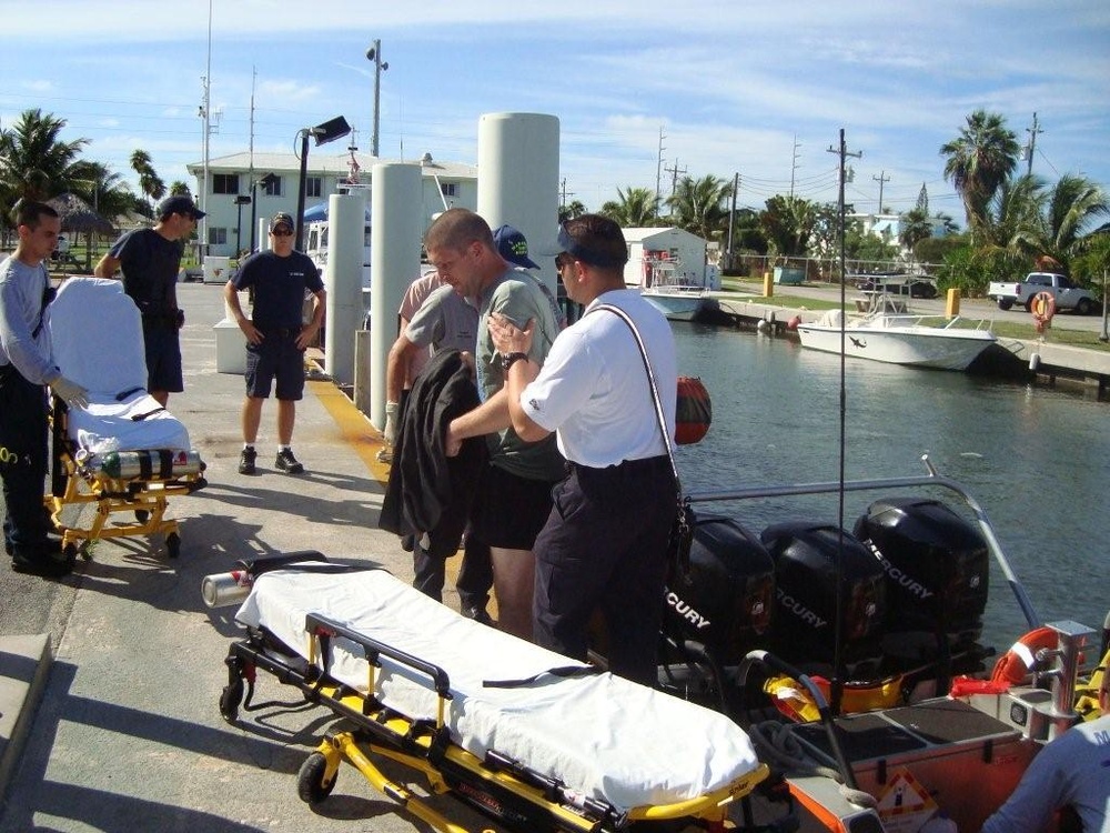 Coast Guard Station Marathon Assists Aircraft Survivors