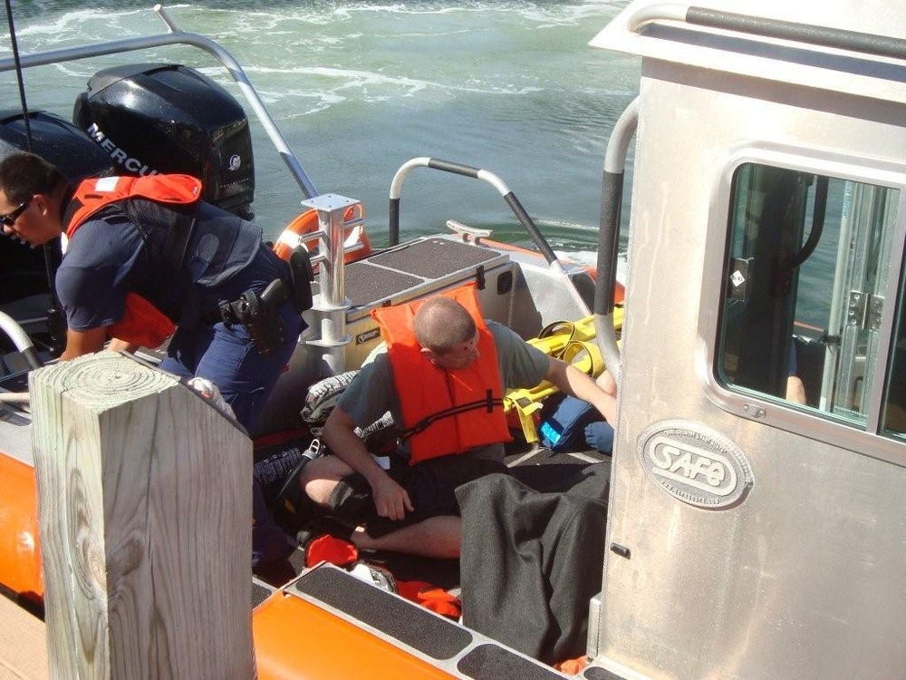 Coast Guard Station Marathon Assists Aircraft Survivors