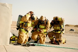 Fire, Crash and Rescue Detachment Supports Aviation Mission