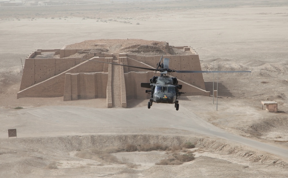 Black Hawks soar over Ziggurat