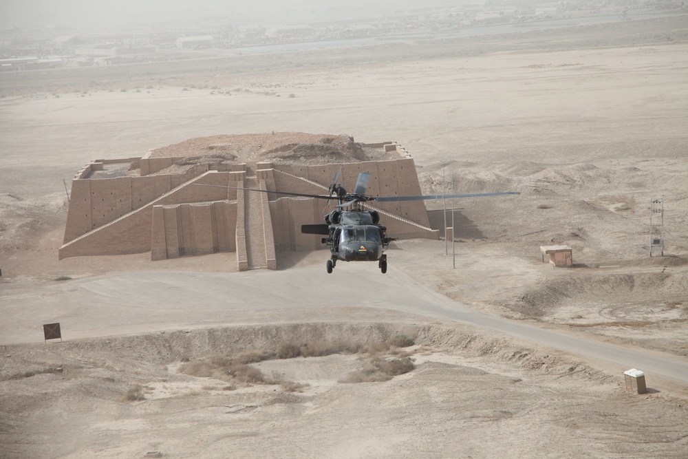 Black Hawks soar over Ziggurat
