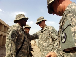 Old Hickory troops awarded Combat Infantryman Badge