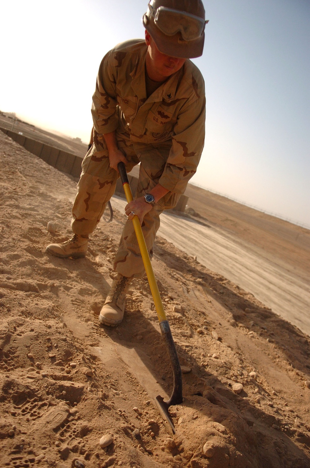 Seabees Build Ammo Supply Point