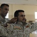 Iraqi commando's receive training