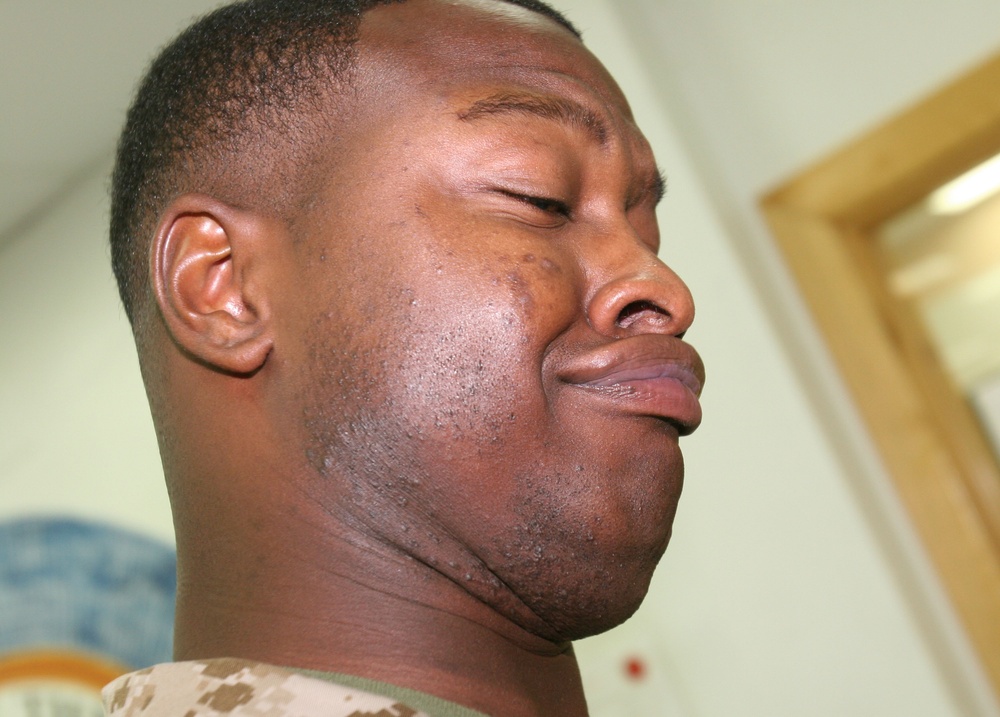 MEF Marines make most of mess night aboard Al Asad